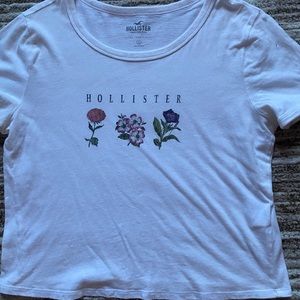 White Hollister top